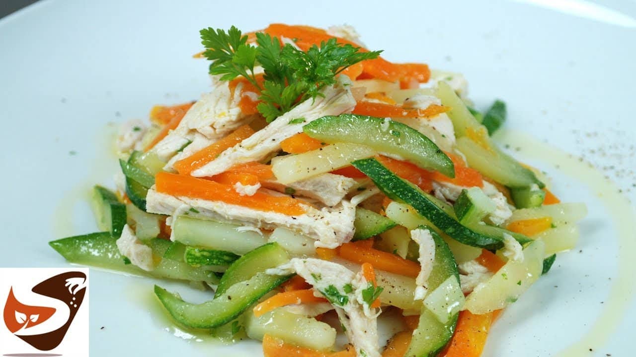 Menu di Agosto: insalata di pollo leggera