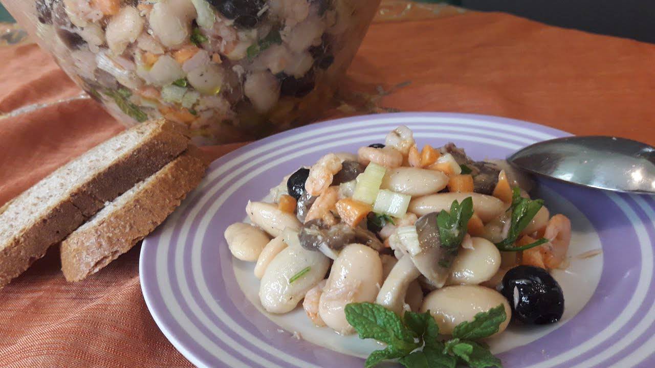 Menu di agosto: insalata di fagioli