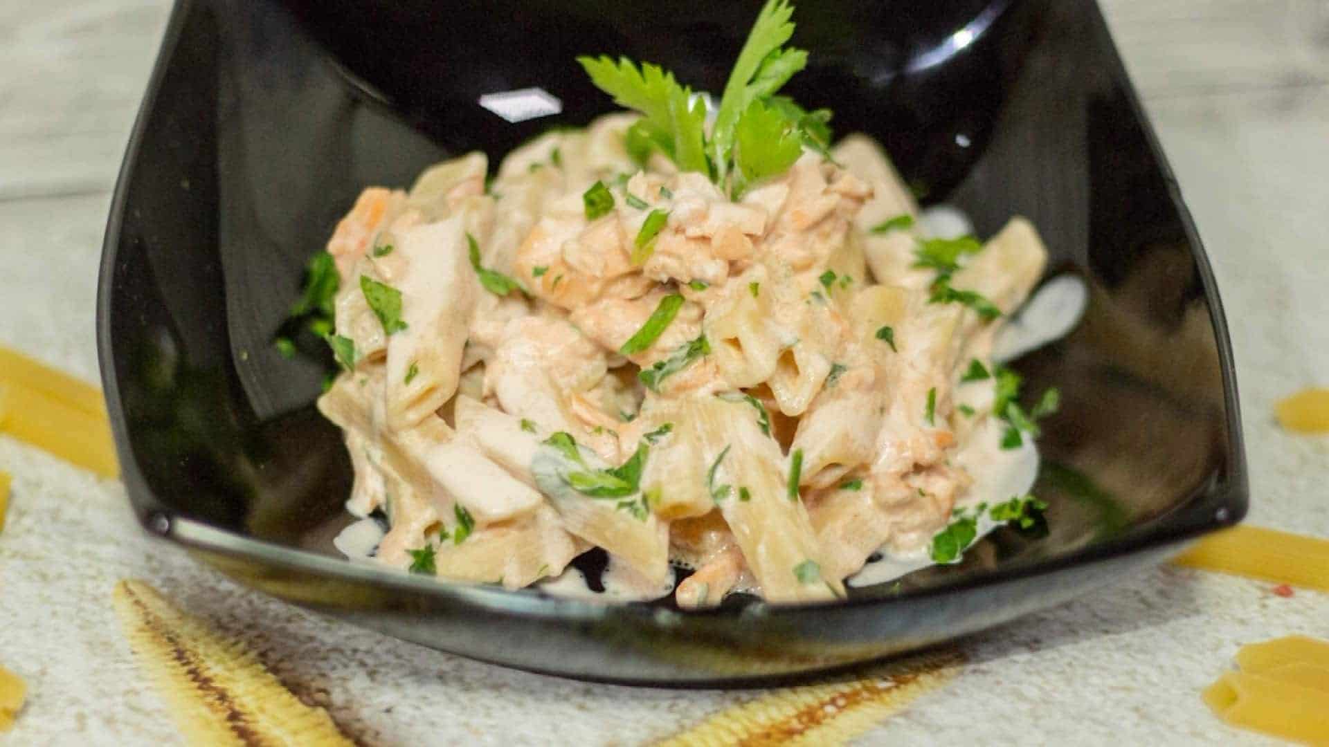 cucina sana: pasta al salmone light 