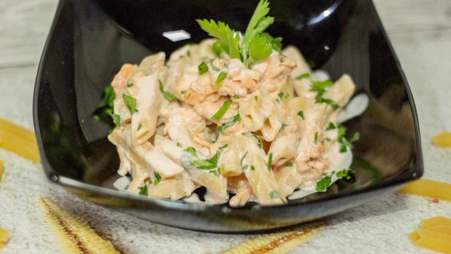 cucina sana: pasta al salmone light