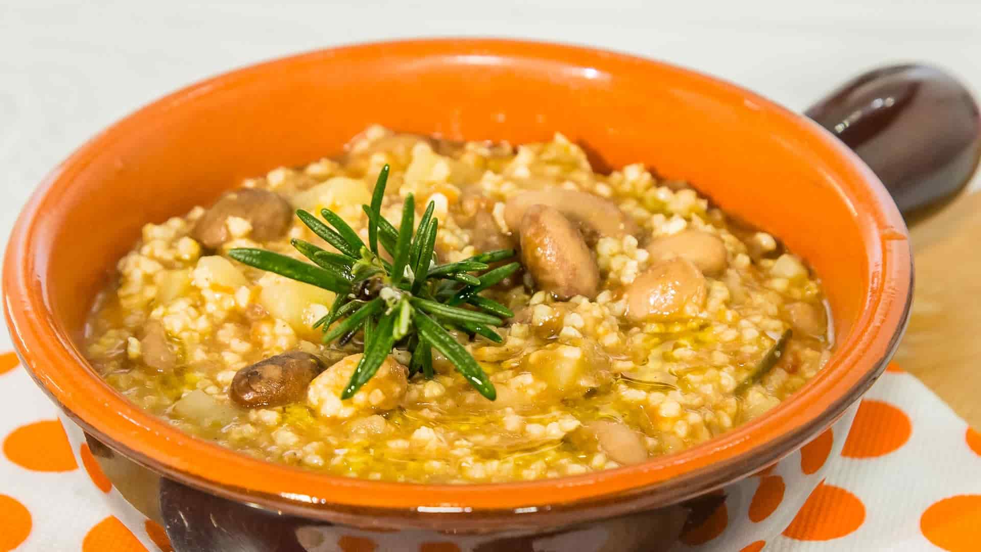 Cucina sana: zuppa di miglio e fagioli 