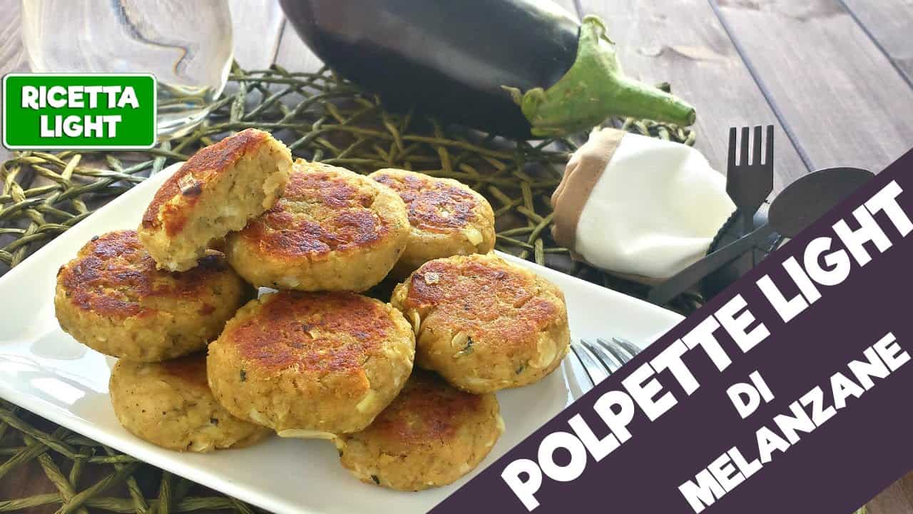 Cucina sana: polpette light di melanzane-VIDEO-