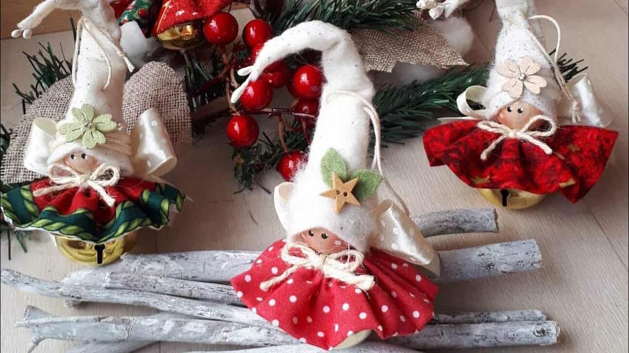 Natale Fai Da Te.Come Realizzare Dei Campanellini Natalizi Fai Da Te Video