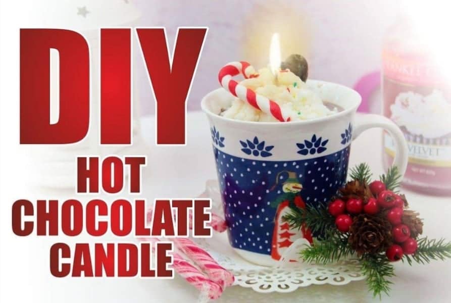 Tutorial Regali Di Natale Fai Da Te.Regali Di Natale Fai Da Te Hot Chocolate Candle Video