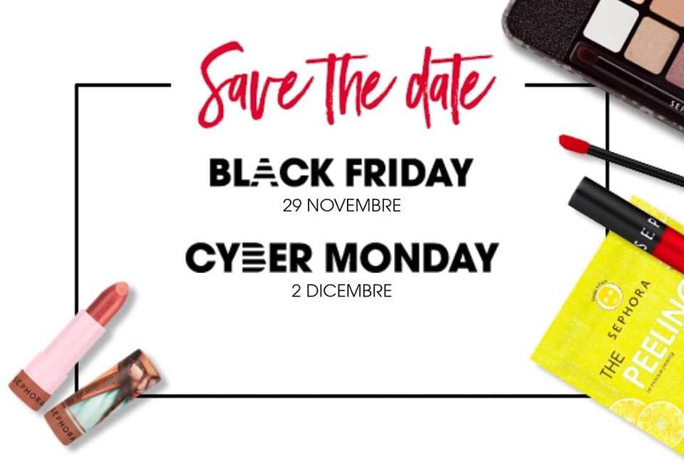 Black Friday e Cyber Monday Sephora| i prodotti da non perdere 