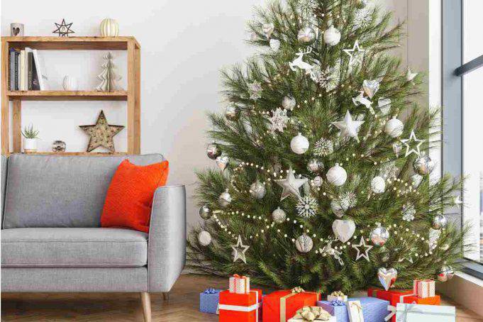 Albero Di Natale Argento E Bianco Albero di Natale bianco e argento: come si può addobbare?