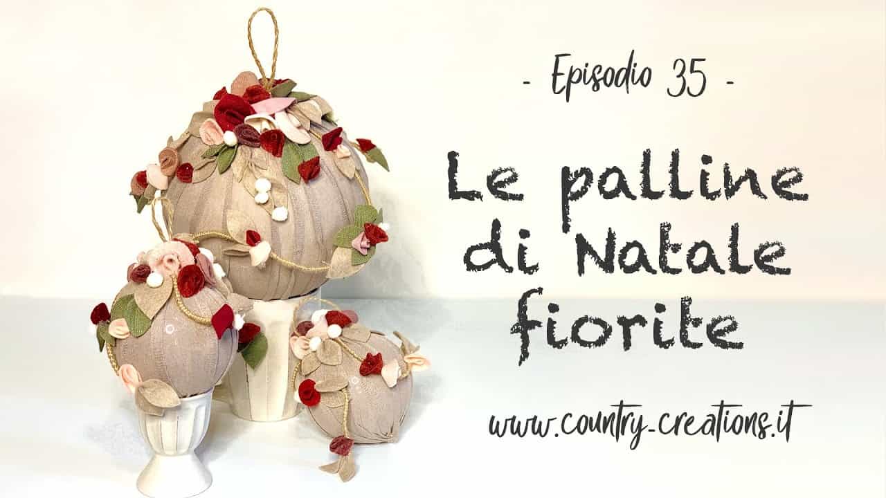 Costruire Regali Di Natale.Natale Fai Da Te Come Realizzare Le Palline Di Natale Fiorite Video