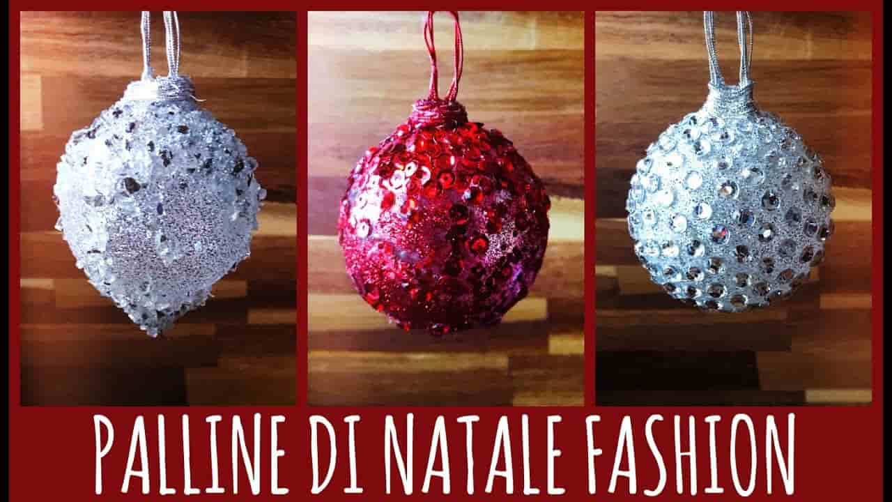 Palla Di Natale Con Foto Fai Da Te.Natale Fai Da Te Palline Natalizie Fashion E Low Cost Video