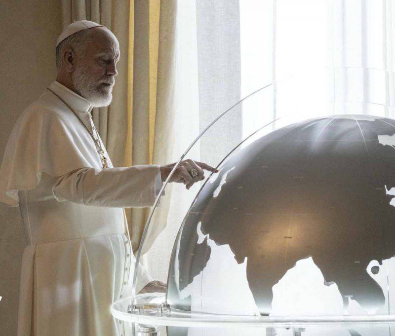 John Malkovich in "The New Pope"