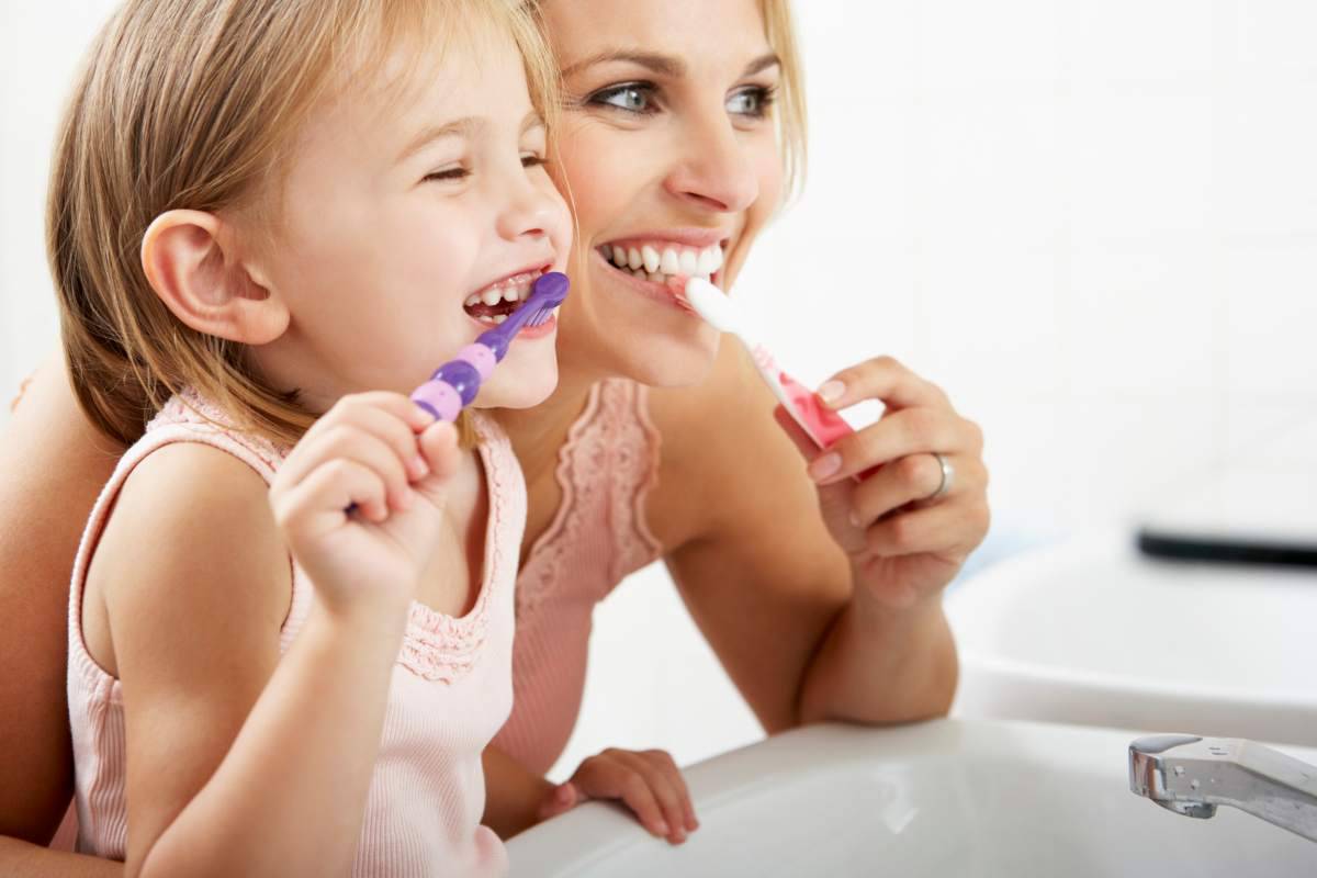lavo i denti in inglese