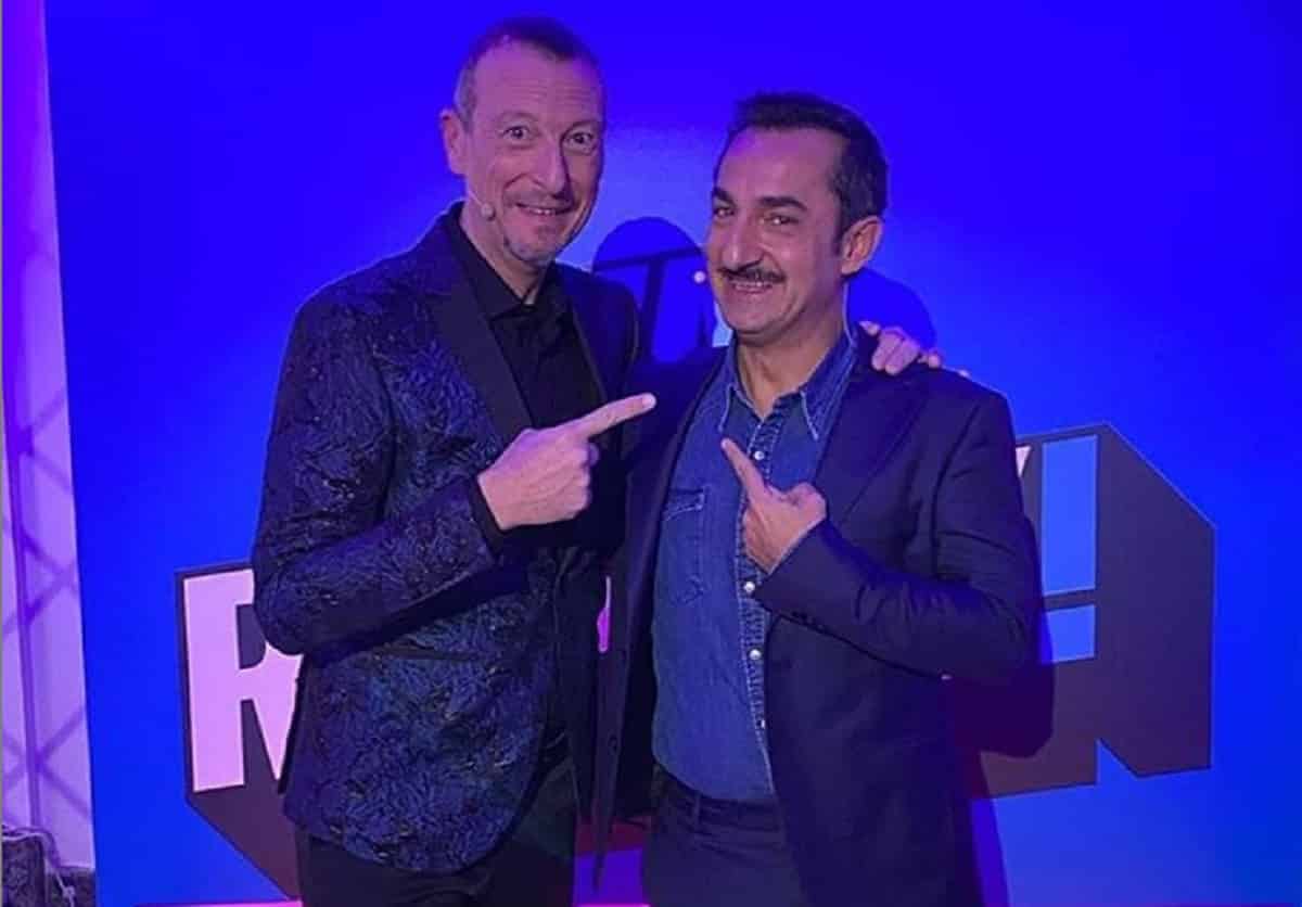 sanremo 2020 amadeus e nicola savino