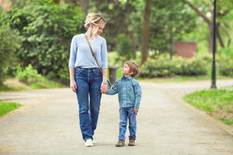 mamma e figlio