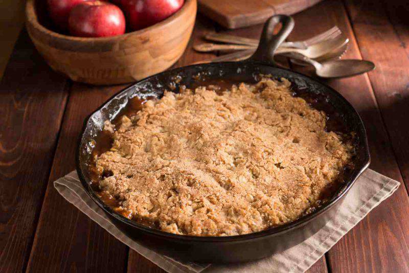 crumble di mele