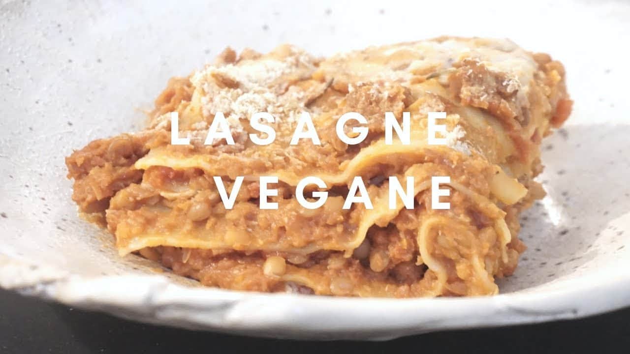 lasagne vegane con ragu di lenticchie la ricetta 