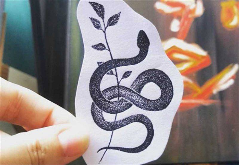 tatuaggio serpente