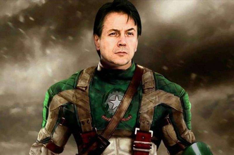 Giuseppe Conte Capitan Italia