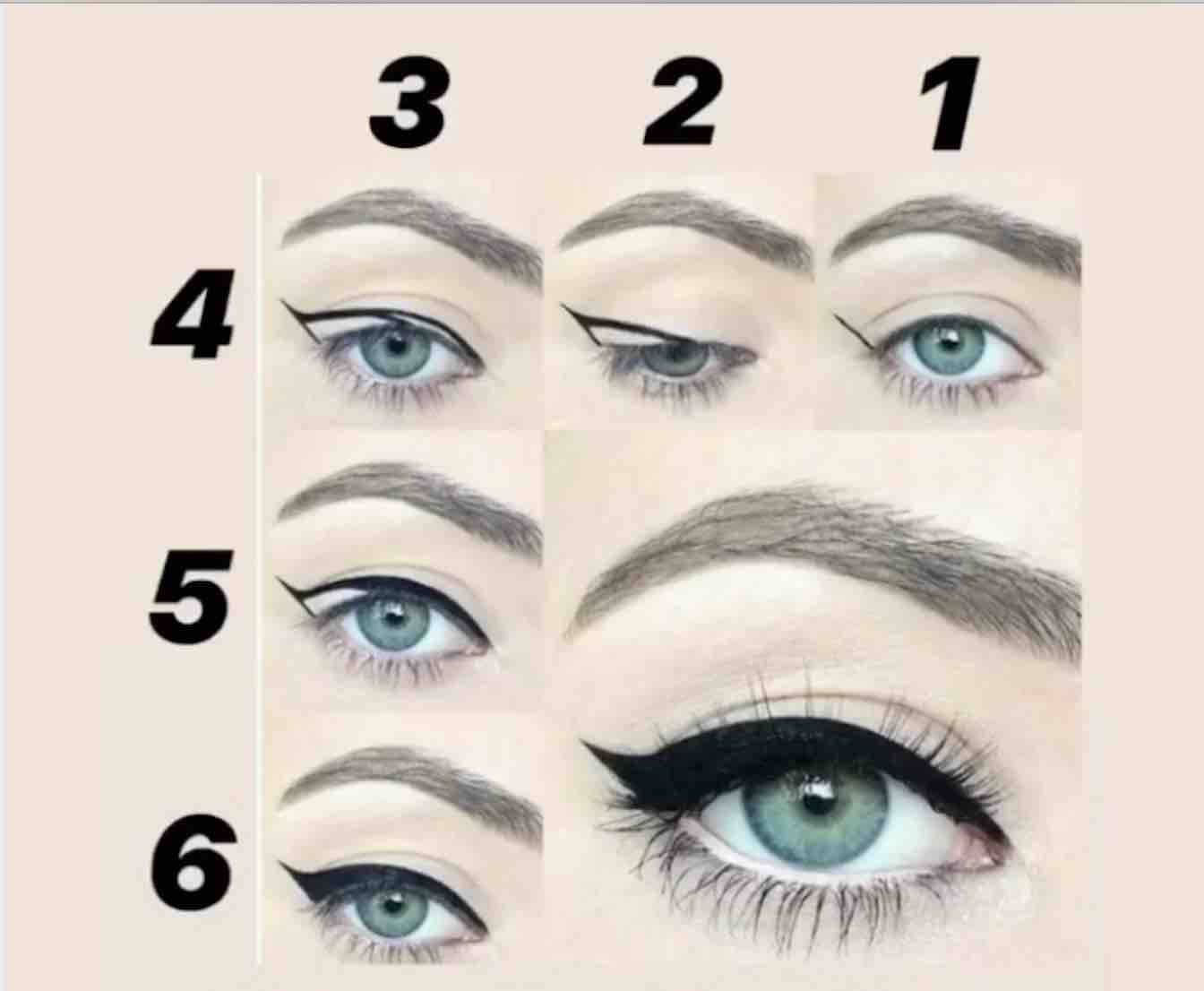 applicare eyeliner