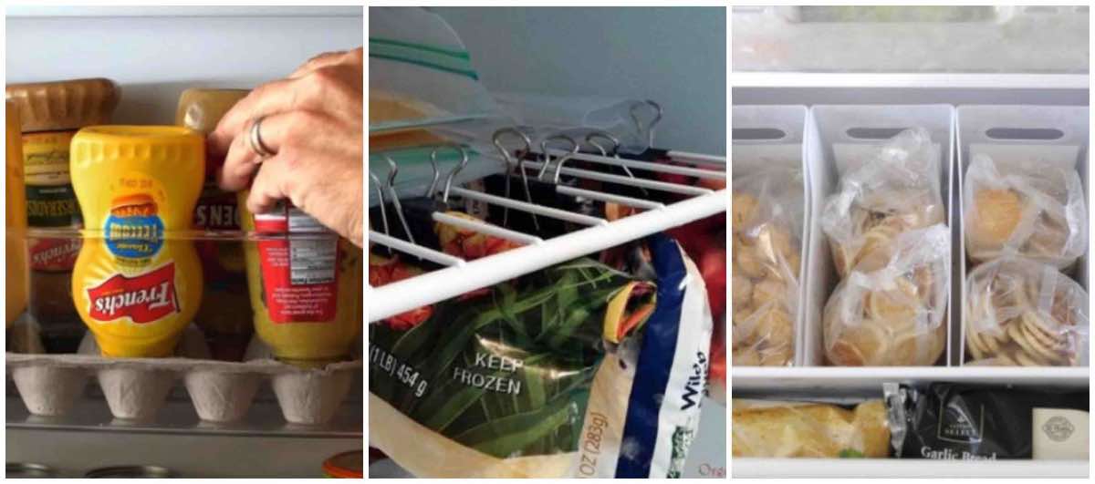organizzare frigorifero