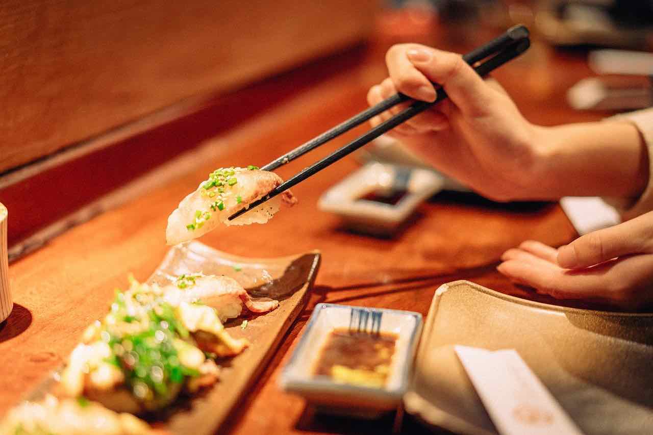 sushi bacchette