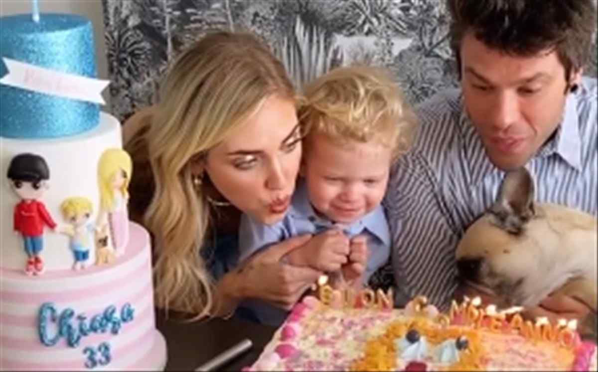 Fedez torta Chiara Ferragni