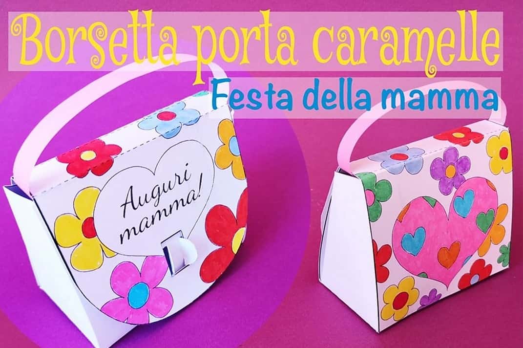 Festa della mamma | borsetta porta caramelle -