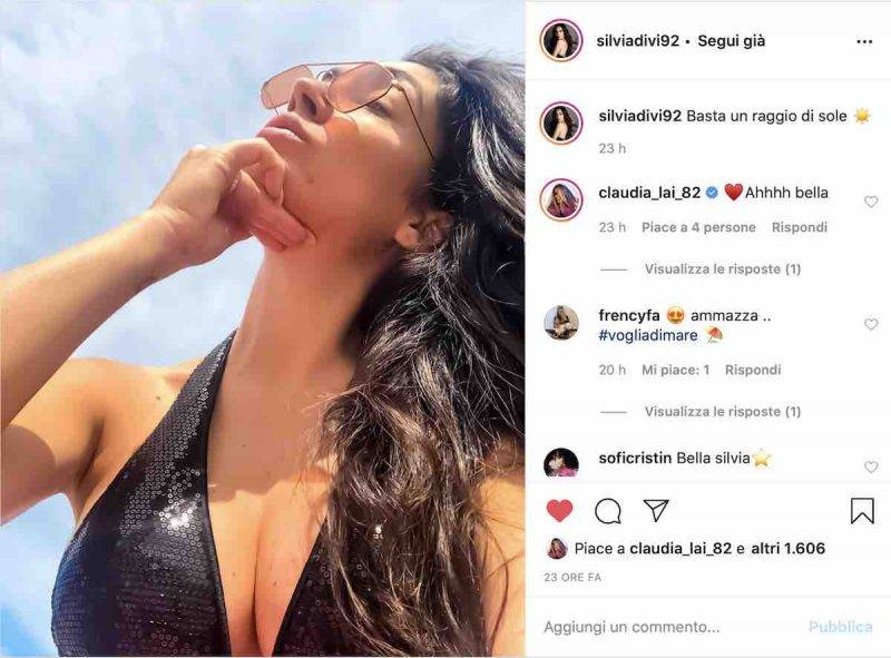 Silvia Di Vincenzo ammalia i fan su Instagram