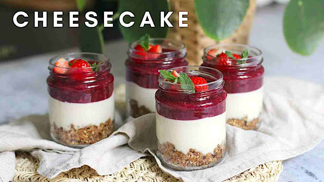 Ricetta Vegana Come Preparare Le Cheesecake In Barattolo Video