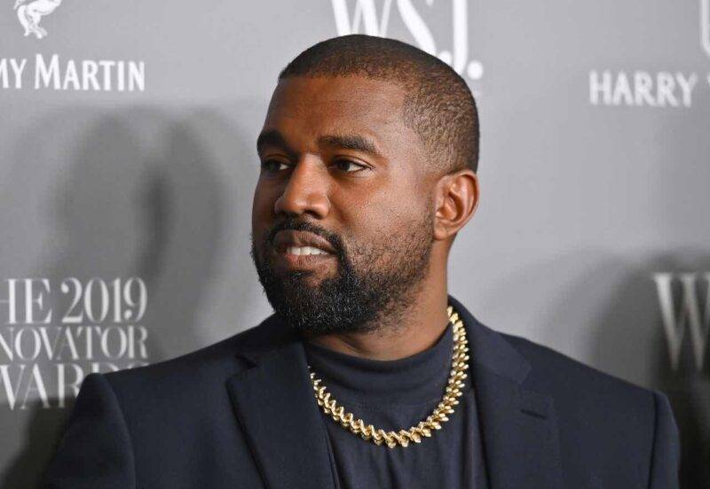 Kanye West, ennesima trovata eccentrica del rapper (Getty Images)