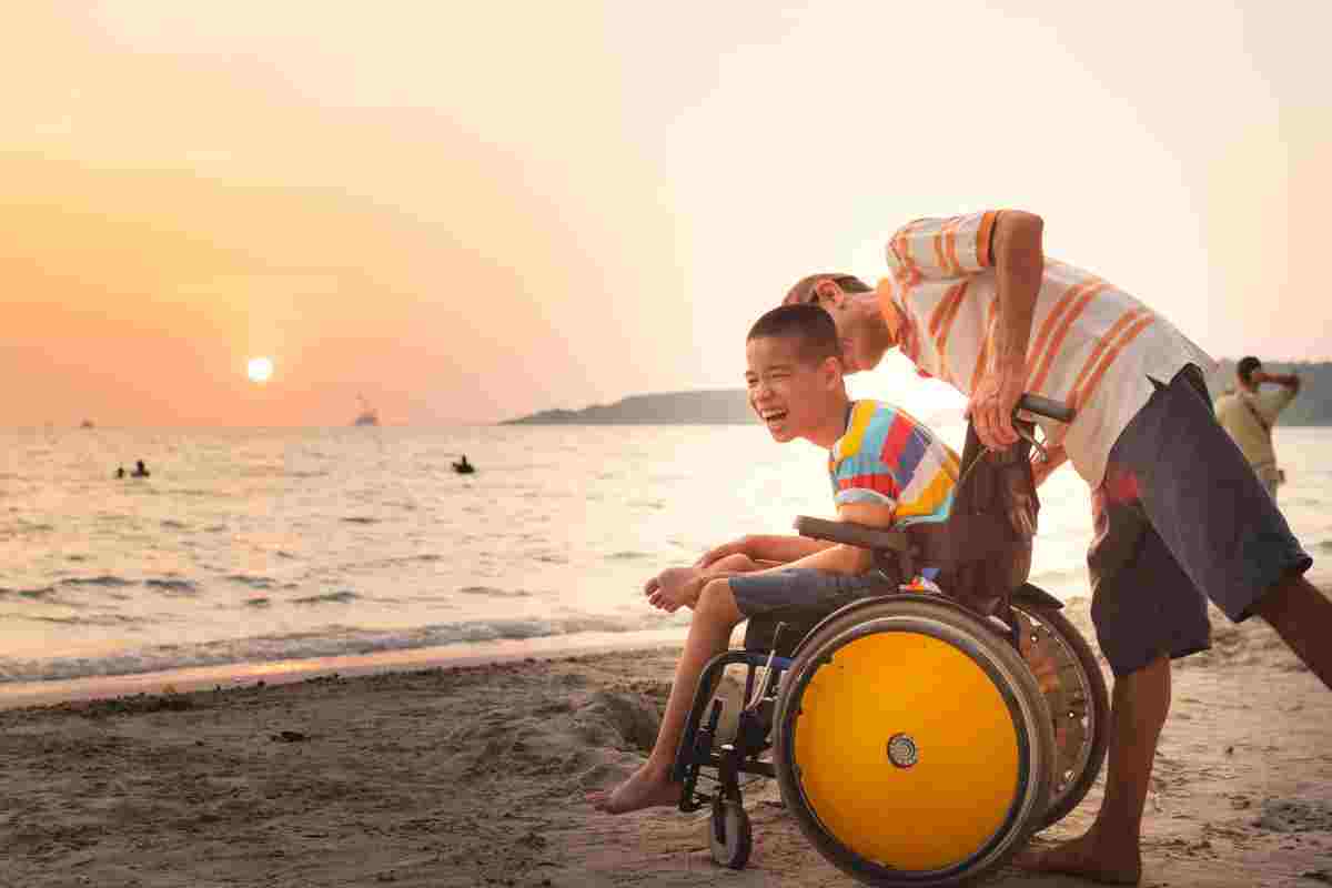 Bambini disabili al mare tutte le spiagge accessibili in italia