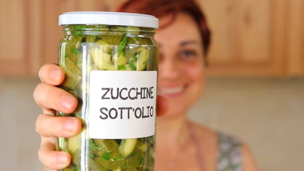 zucchine sott'olio benedetta rossi