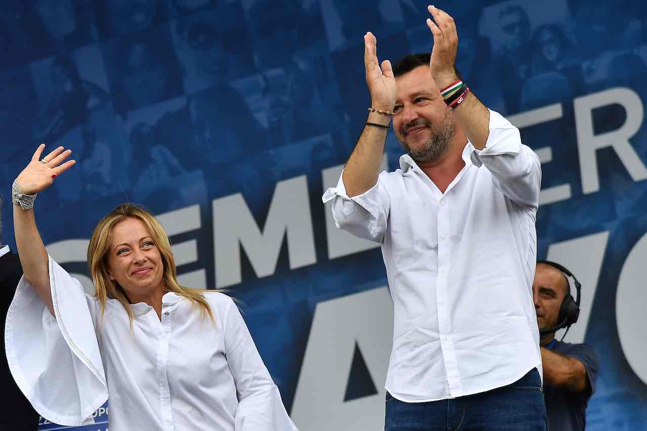 Discoteche chiuse, il disappunto di Meloni e Salvini (Getty Images)