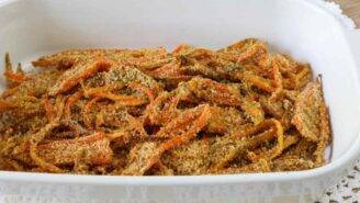 carote gratinate al forno