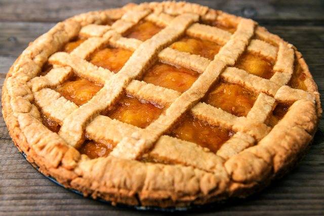 Crostata di albicocche variante veg e classica