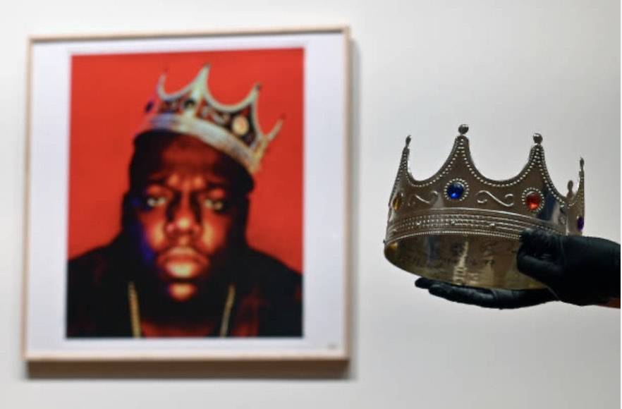 Venduta all'asta la corona di Notorious B.I.G. (Getty Images)