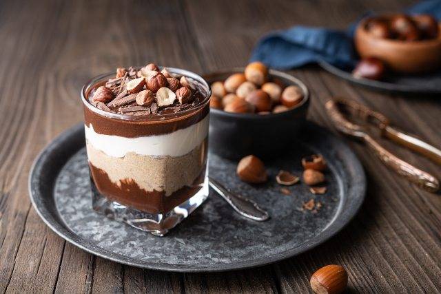 Mousse di castagne al cioccolato facilissima