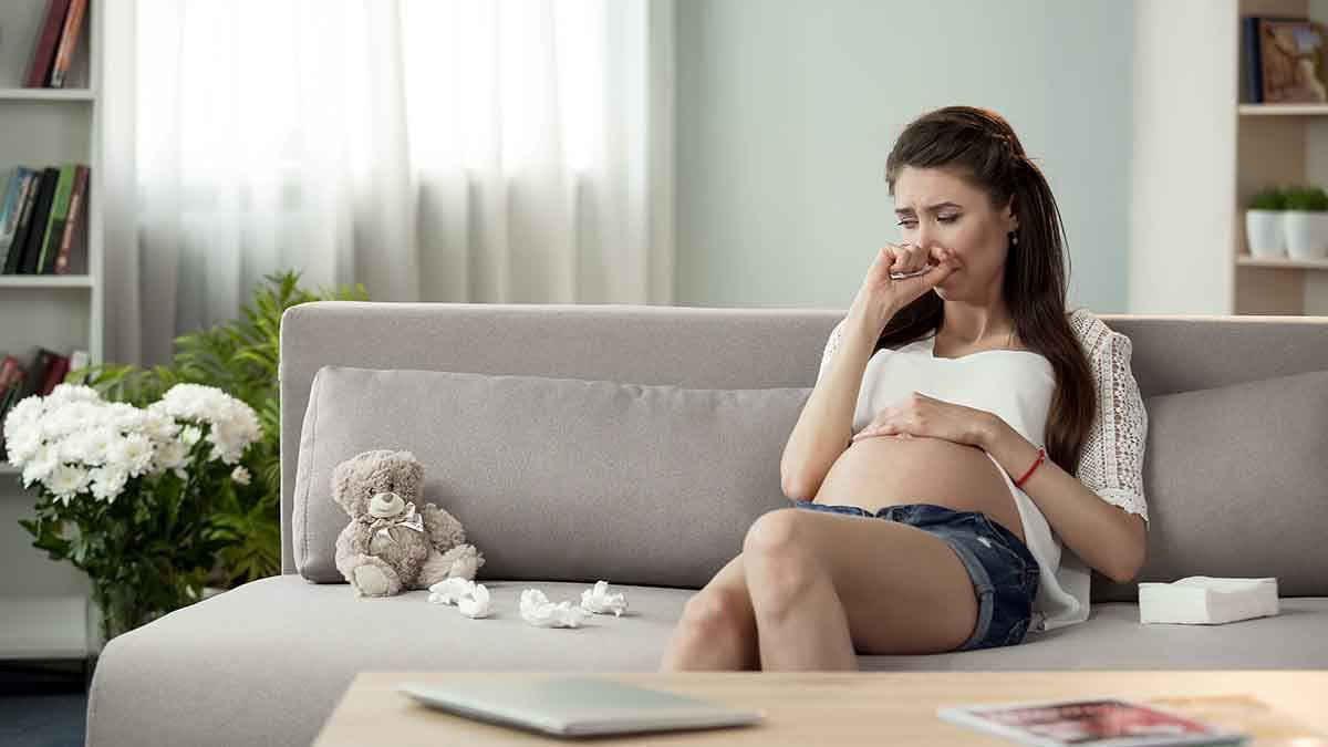 piangere durante la gravidanza