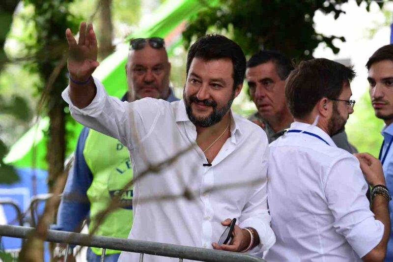 Coprifuoco in Lombardia, faccia a faccia Fontana-Salvini (Getty Images)