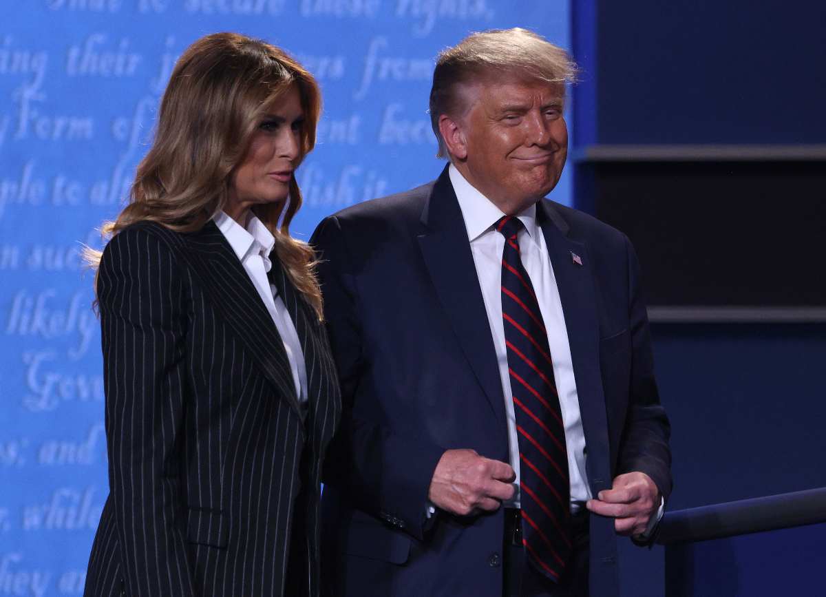 Donald Trump e Melania positivi