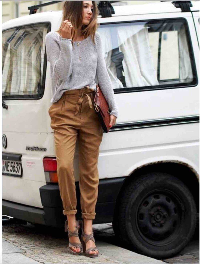 Pantaloni paperbag, modelli e abbinamenti consigliati
