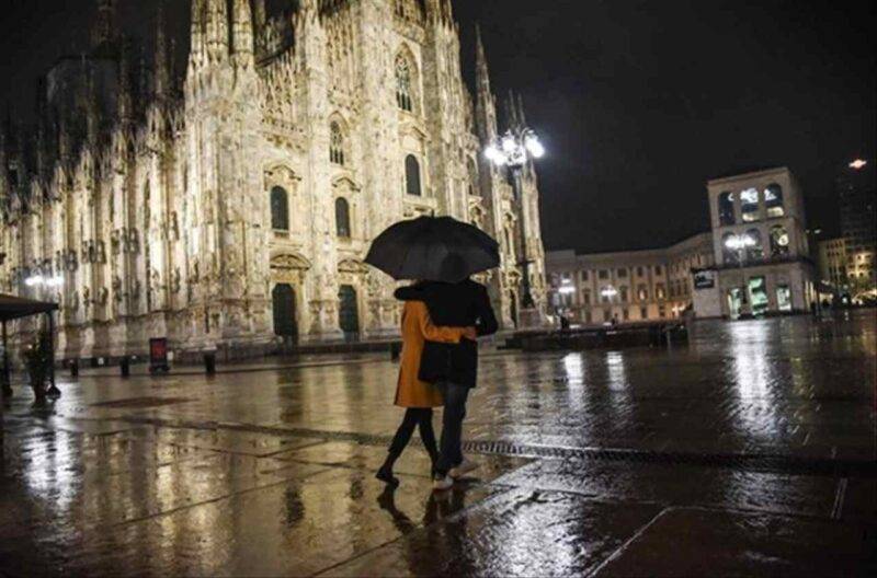 Milano, primi riscontri del lockdown soft (Instagram)