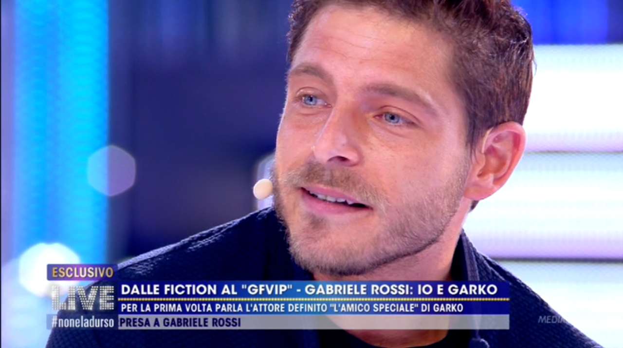 Gabriele Rossi rompe il silenzio su Gabriel Garko