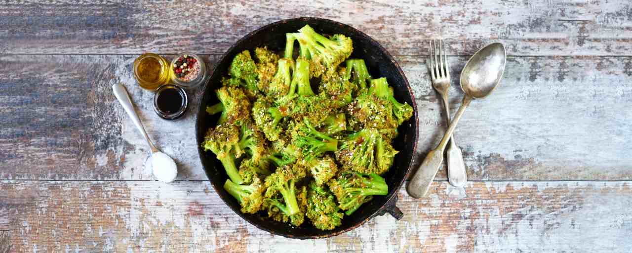 broccoli croccanti padella contorno