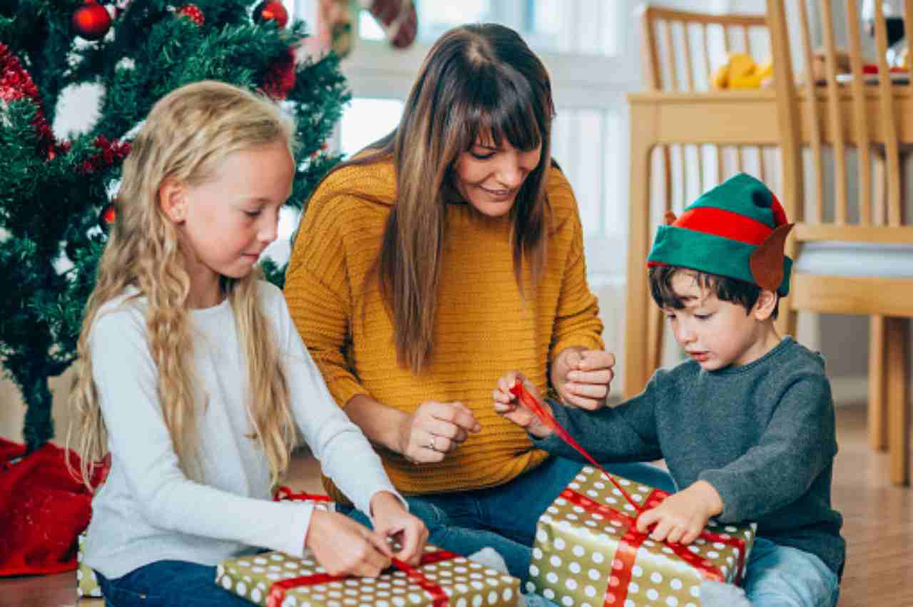 bambini natale famiglia