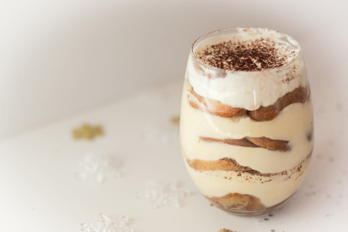 Crema al mascarpone in bicchiere