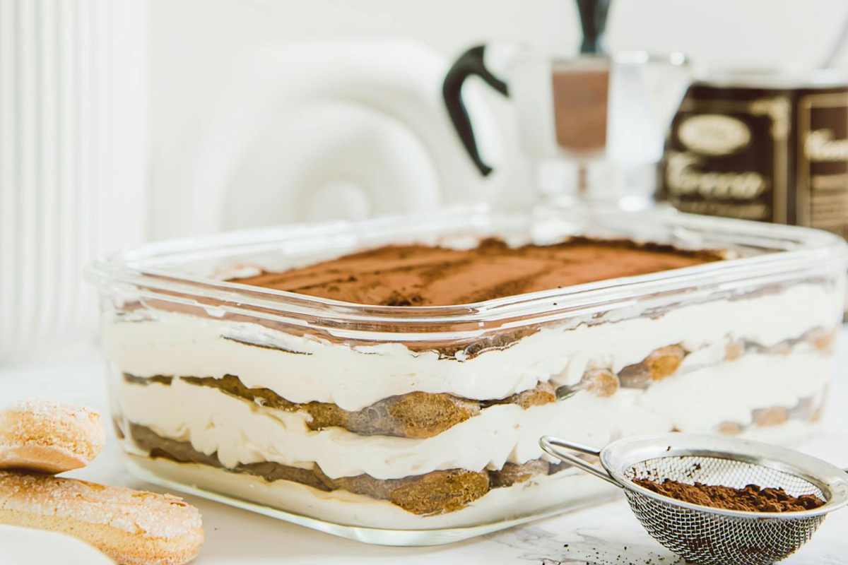 Tiramisù con crema al mascarpone