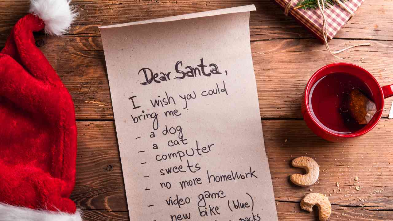 lettera babbo natale