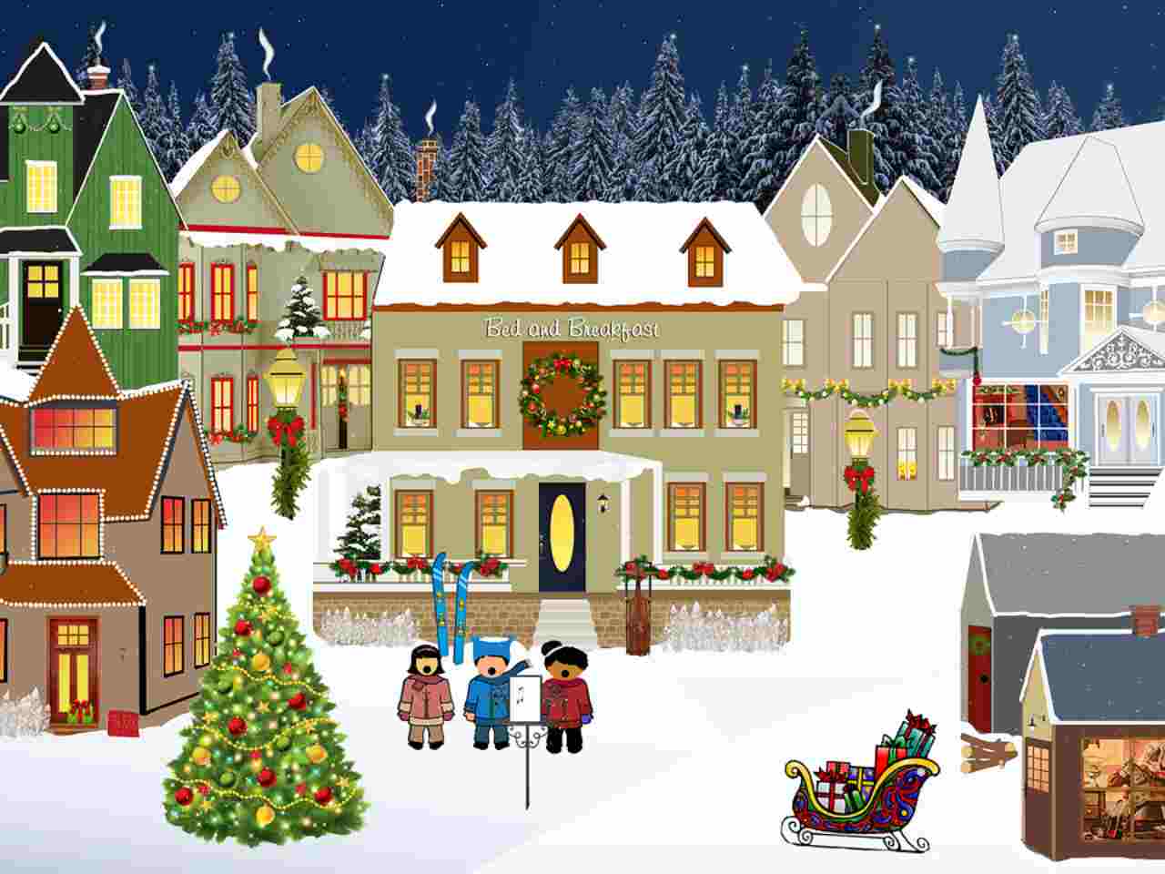 villaggio di Babbo Natale