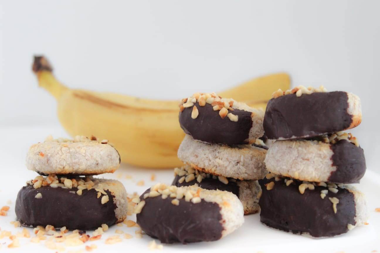 banana and coconut cookies 