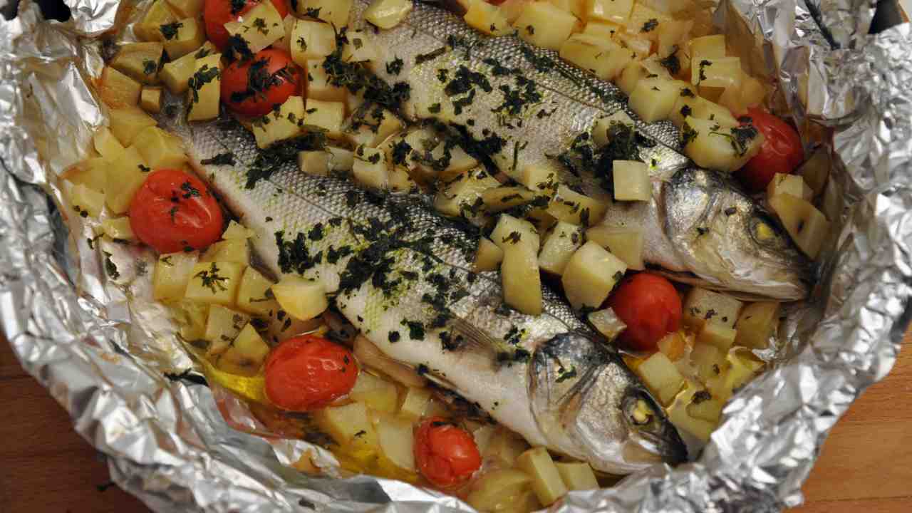 pesce al forno