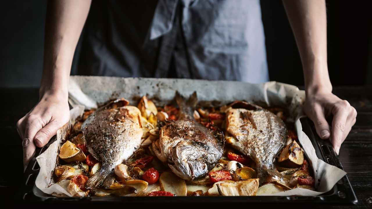 pesce al forno